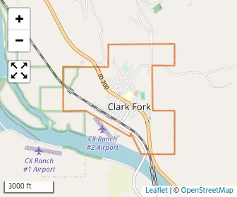 Area schools map